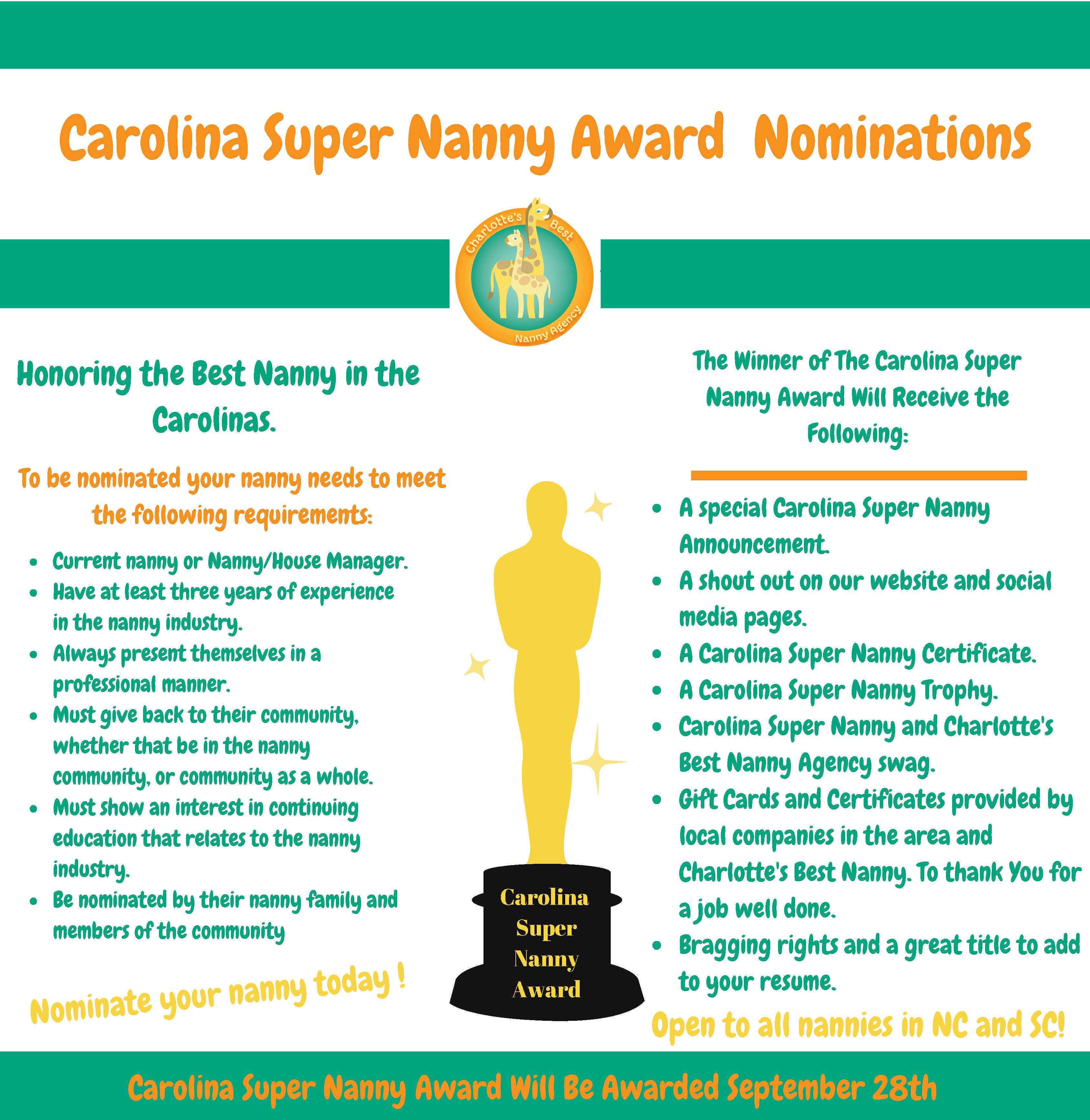 National Nanny Recognition Week 2023 Charlotte's Best Nanny Agency